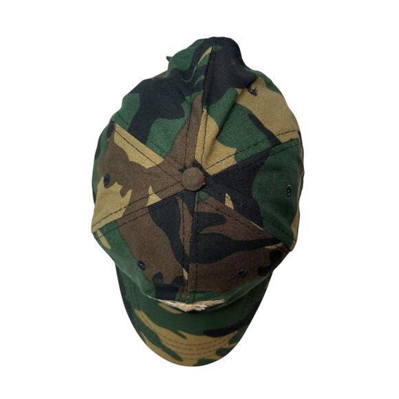 Pittsburgh Penguins Woodland Army Military Camo Camouflage Strapback Hat Cap - Picture 6 of 9